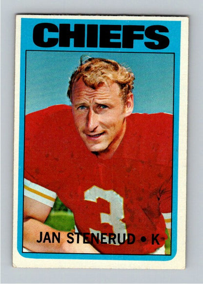 1972 Topps Jan Stenerud #61