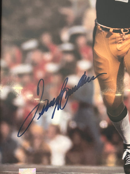 Terry Bradshaw Pittsburgh Steelers Signed Football Autographed Photo