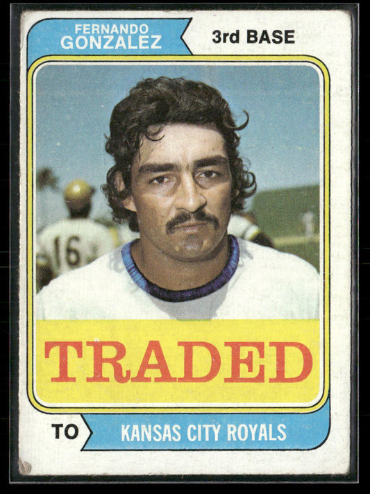 1974 Topps Fernando Gonzalez #649T Traded