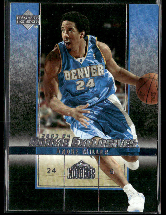 2003 Upper Deck Rookie Exclusives Andre Miller #39