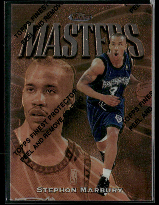 1997-98 Topps Finest Stephon Marbury #M14 Masters