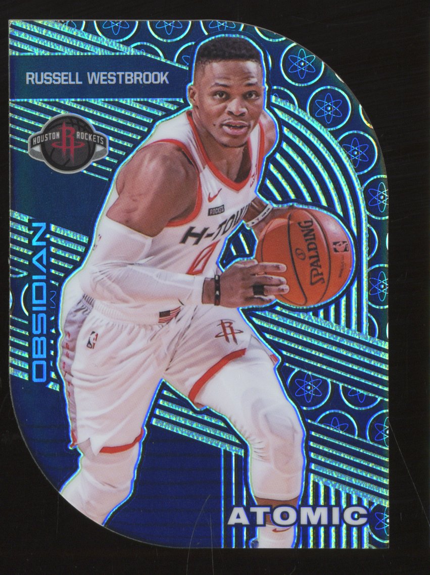 2019 Panini Obsidian Russell Westbrook #27 /25 Atomic