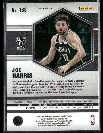 2020-21 Panini Mosaic Joe Harris #183 Genesis Short Print