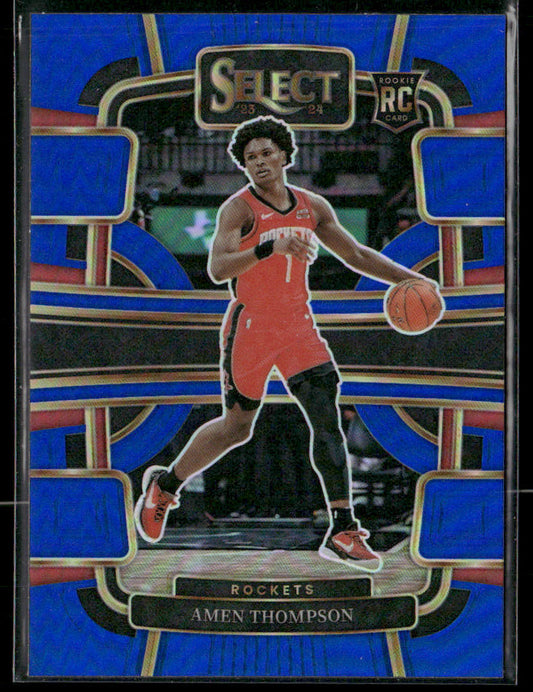 2023-24 Panini Select Amen Thompson #96 Rookie