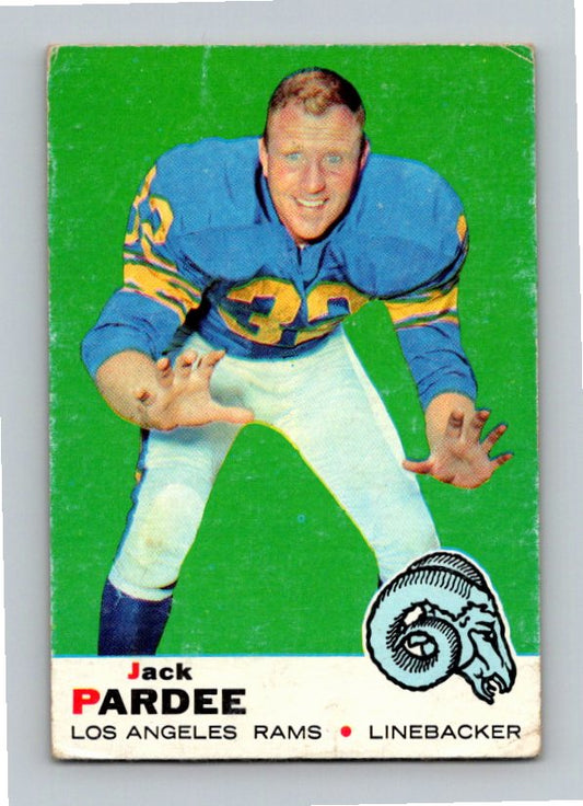 1969 Topps Jack Pardee #12