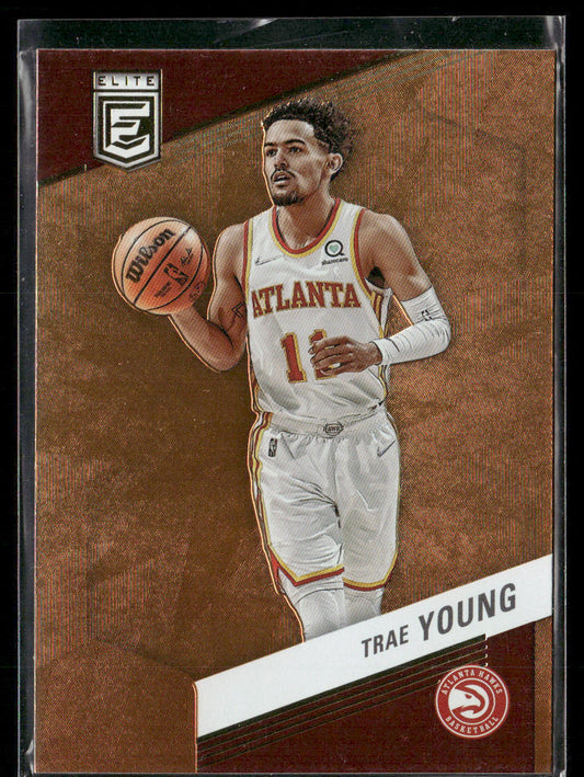 2022-23 Panini Donruss Elite Trae Young #101 Orange