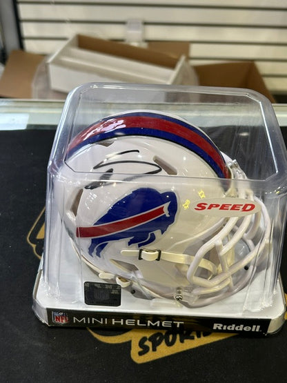 Stefon Diggs Buffalo Bills Signed Football Helmet