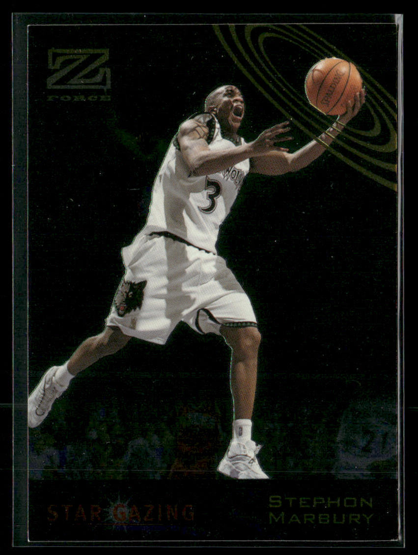 1998 Z-Force Stephon Marbury #8 Star Gazing