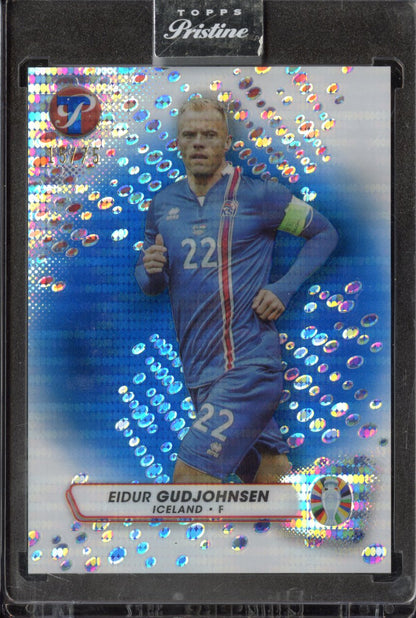 2023 Topps Pristine Eidur Gudjohnsen #22 Blue /75