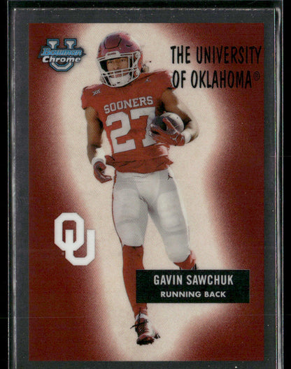 2024 Bowman Chrome University Gavin Sawchuk #55B-18