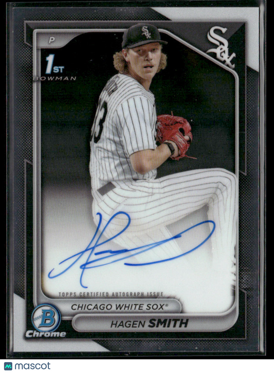 2024 Bowman Draft Hagen Smith #CPA-HS Chrome Auto