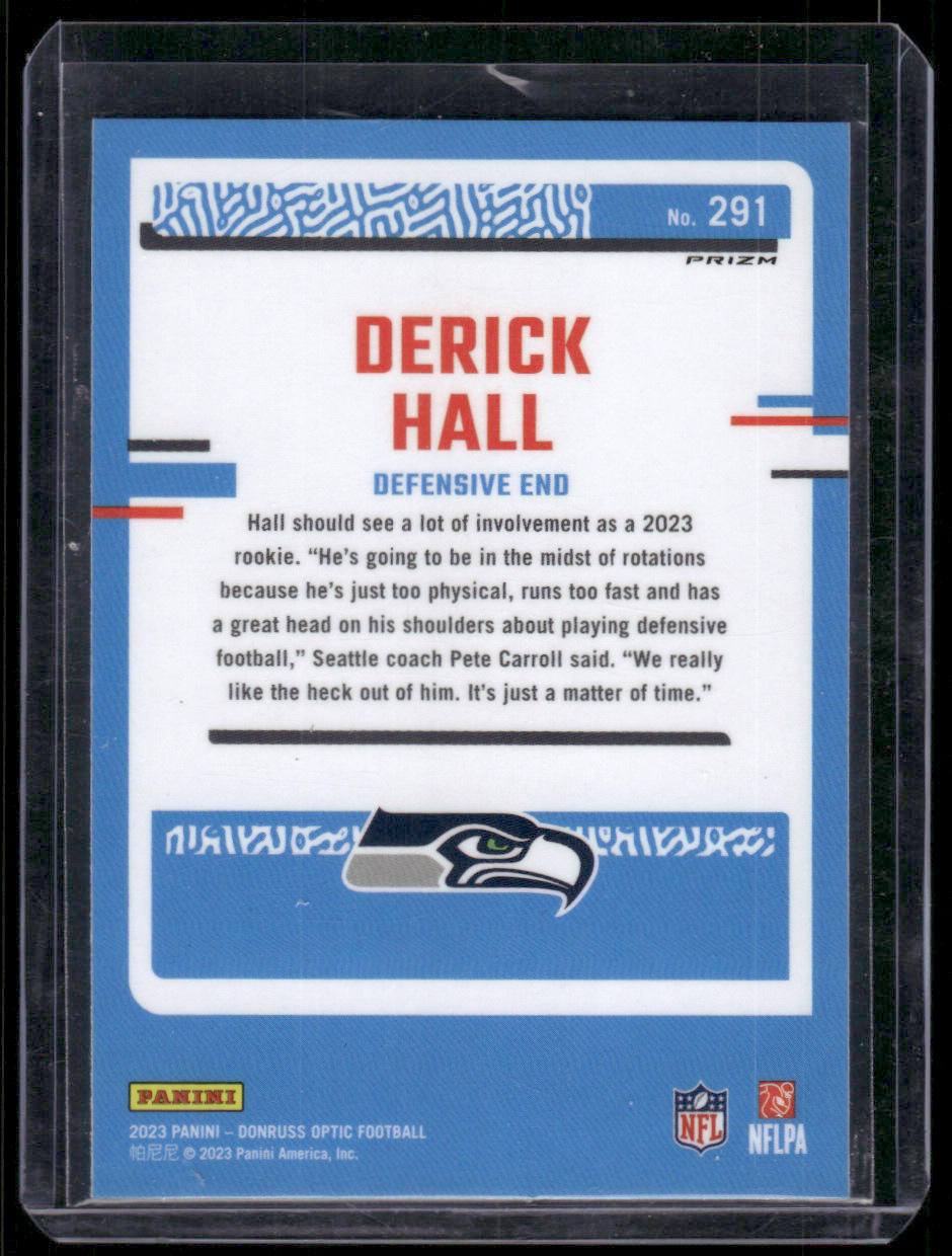 2023 Panini Donruss Optic Derick Hall #291 Rated Rookie