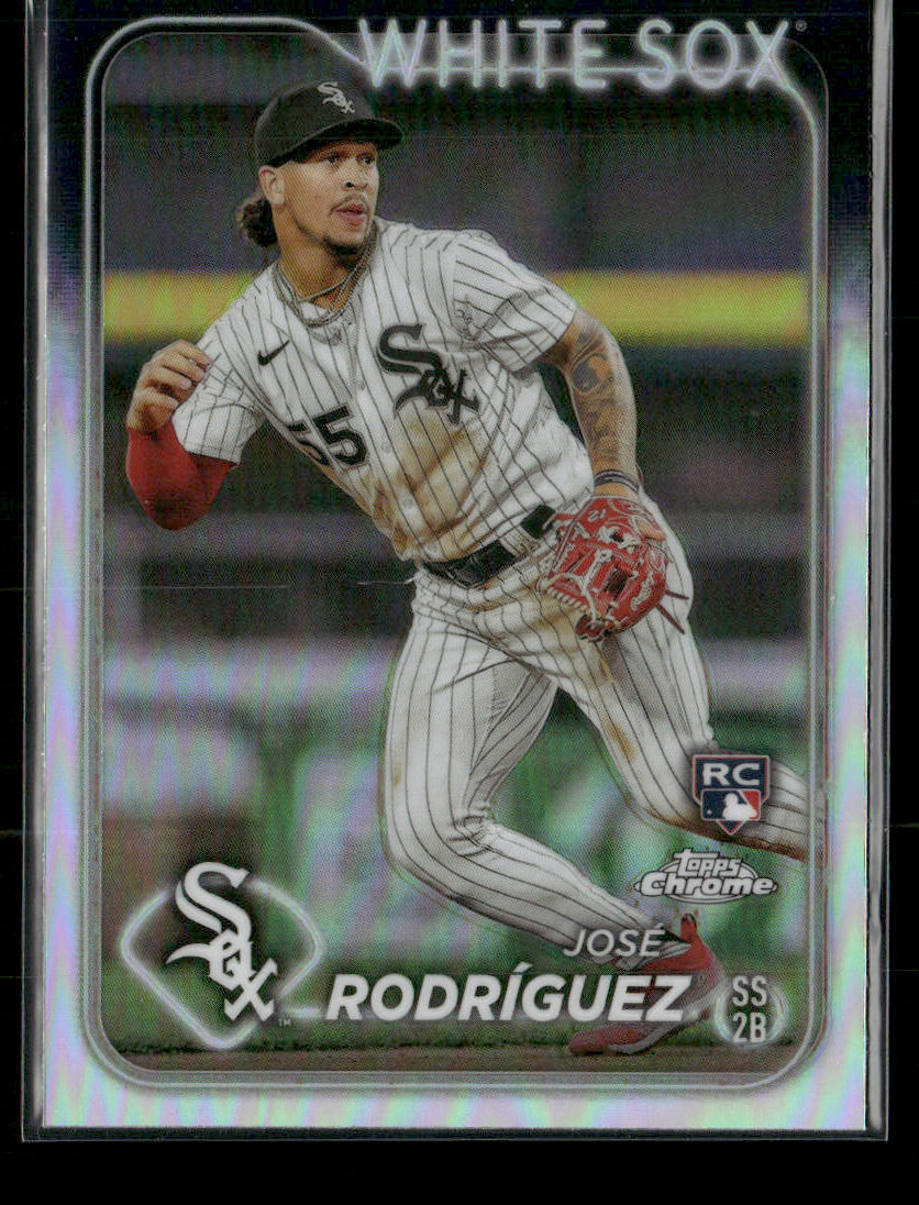 2024 Topps Chrome José Rodríguez #115 Refractor Rookie