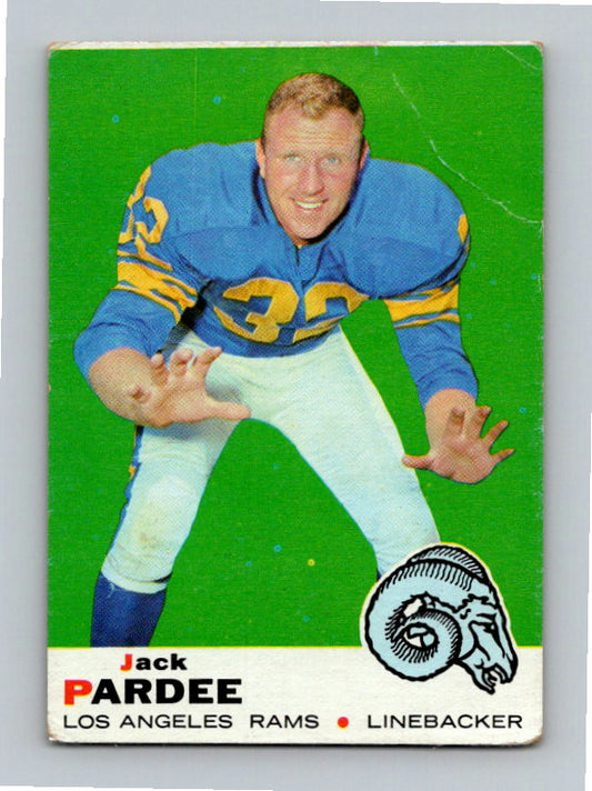 1969 Topps Jack Pardee #12