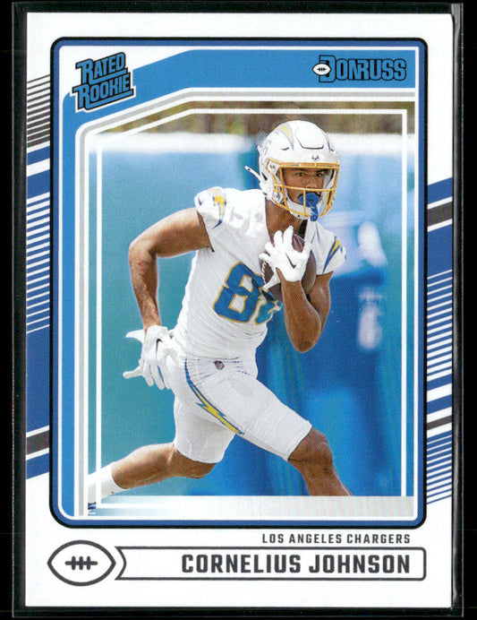 2024 Donruss Cornelius Johnson #377 Rated Rookie