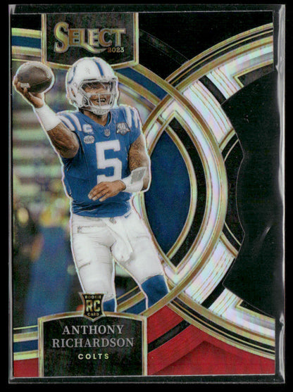 2023 Panini Select Anthony Richardson #117 Premier Silver Prizm Rookie