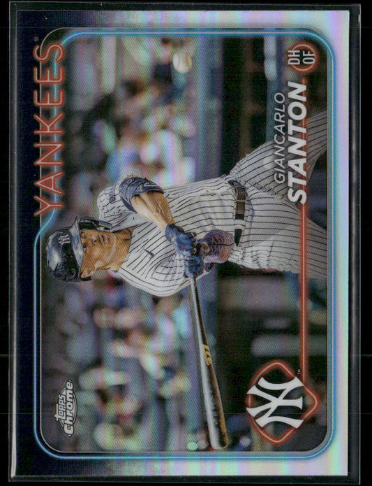 2024 Topps Chrome Giancarlo Stanton #275 Refractor