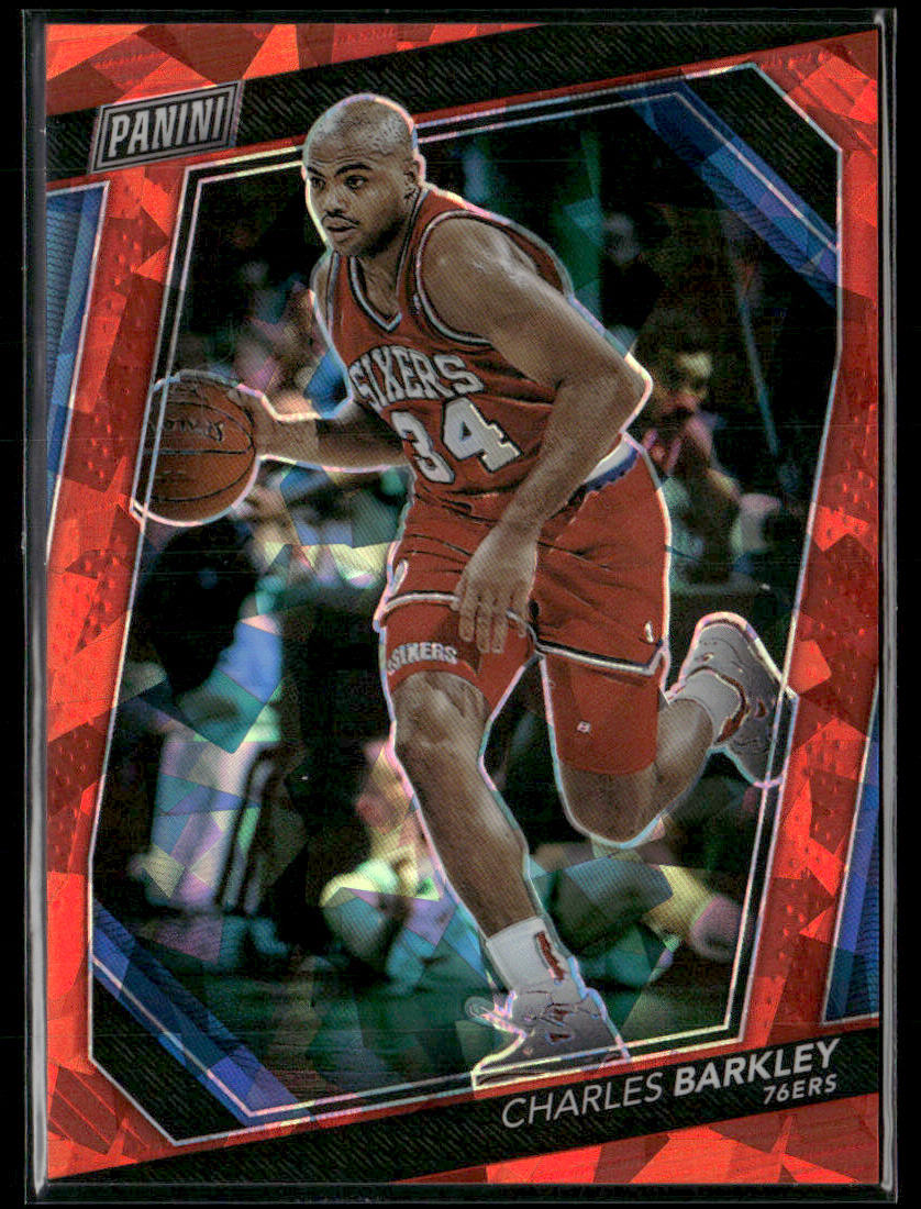 2023 Panini The National Charles Barkley #29 Red Cracked Ice /199