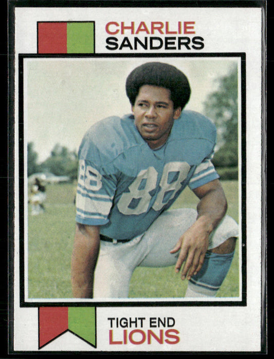 1973 Topps Charlie Sanders #395