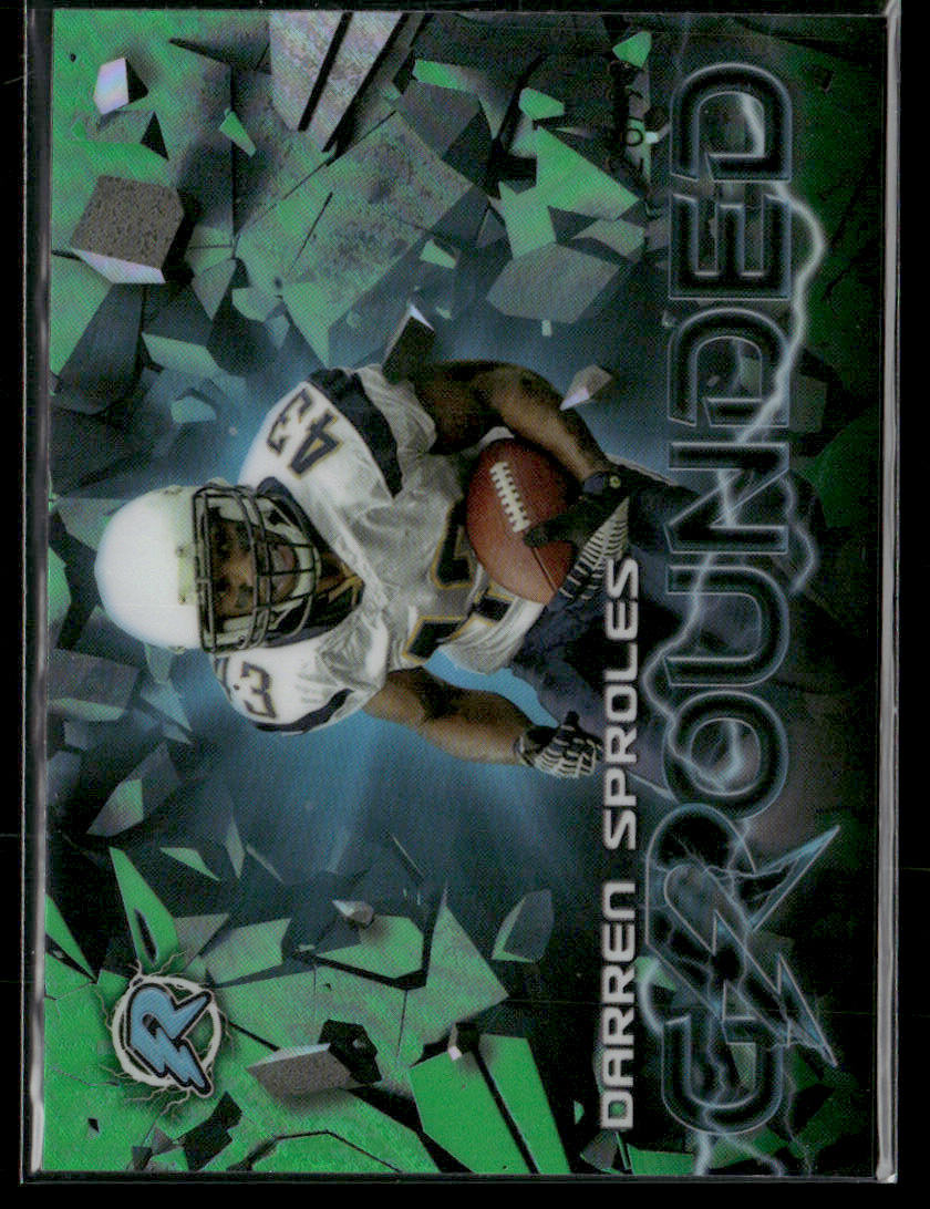 2024 Topps Composite Darren Sproles #RG-21 Resurgence Grounded Green /99