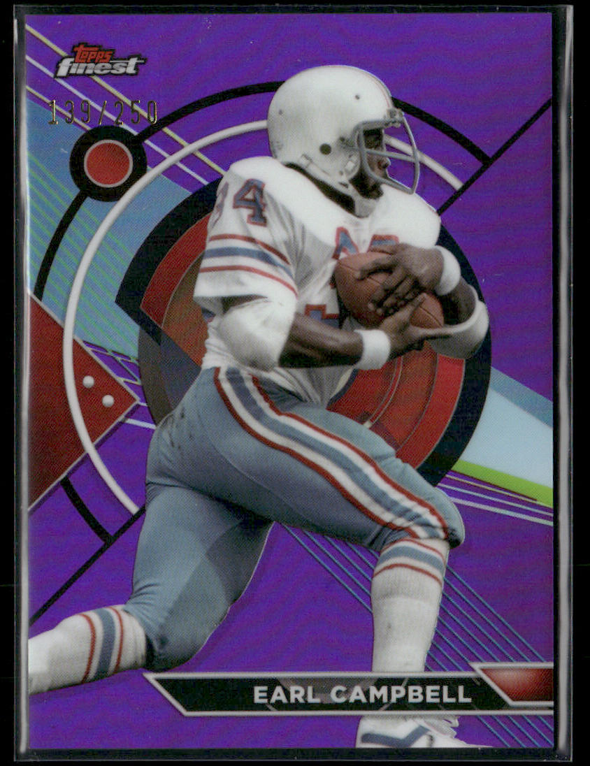 2024 Topps Composite Earl Campbell #191 Finest Purple /250