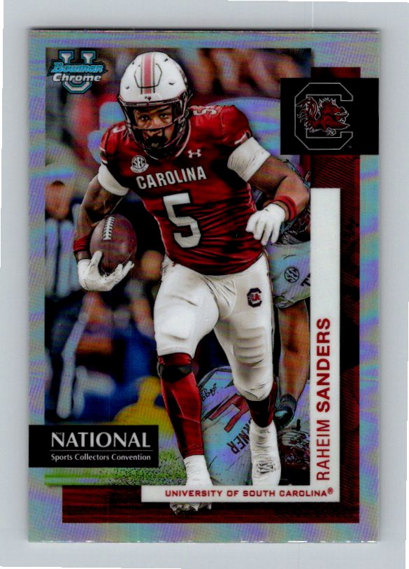 2024 Bowman Chrome U National Exclusive Raheim Sanders #FB-24