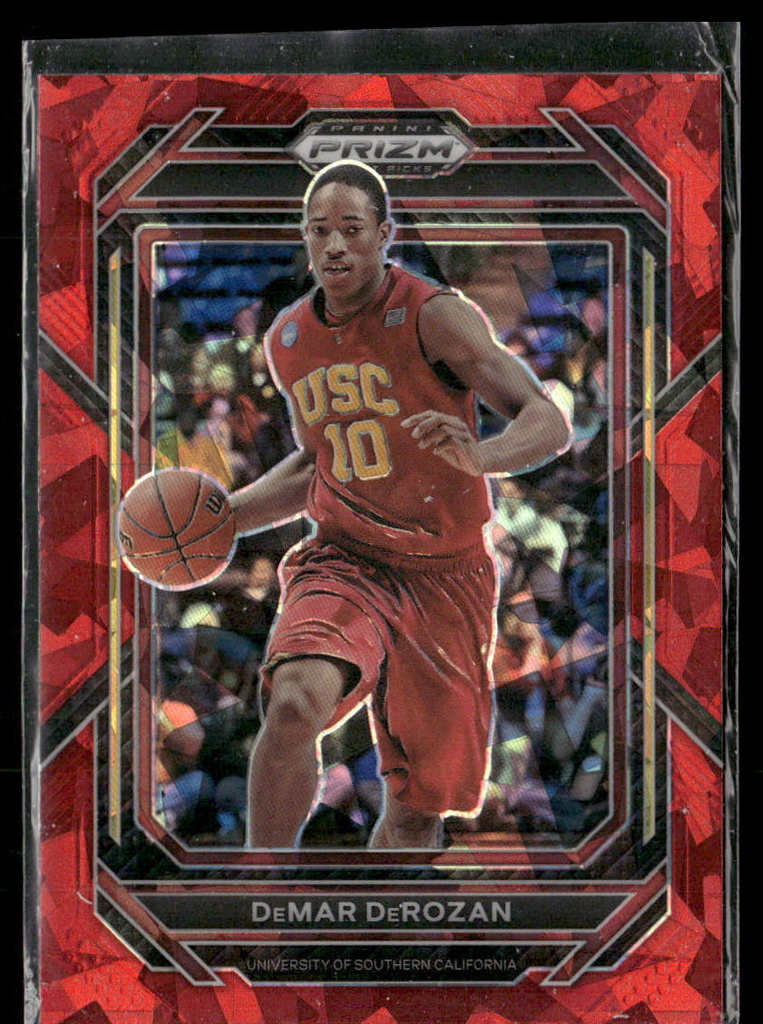 2023 Panini Prizm Draft Picks DeMar DeRozan #61 Red Ice