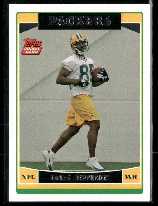 2006 Topps Greg Jennings #369 Rookie