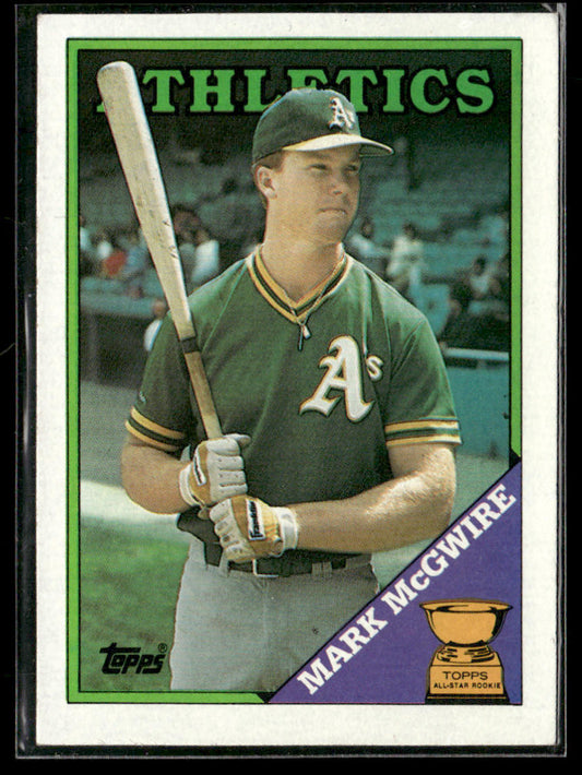 1988 Topps Mark McGwire #580