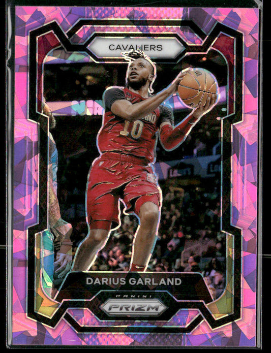 2023-24 Prizm Darius Garland #81 Pink Ice