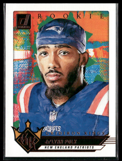 2024 Donruss Ja'Lynn Polk #16 Rookie Gridiron Kings