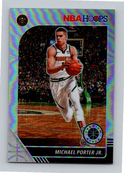 2019 Panini Hoops Premium Stock Michael Porter Jr. #51 Silver