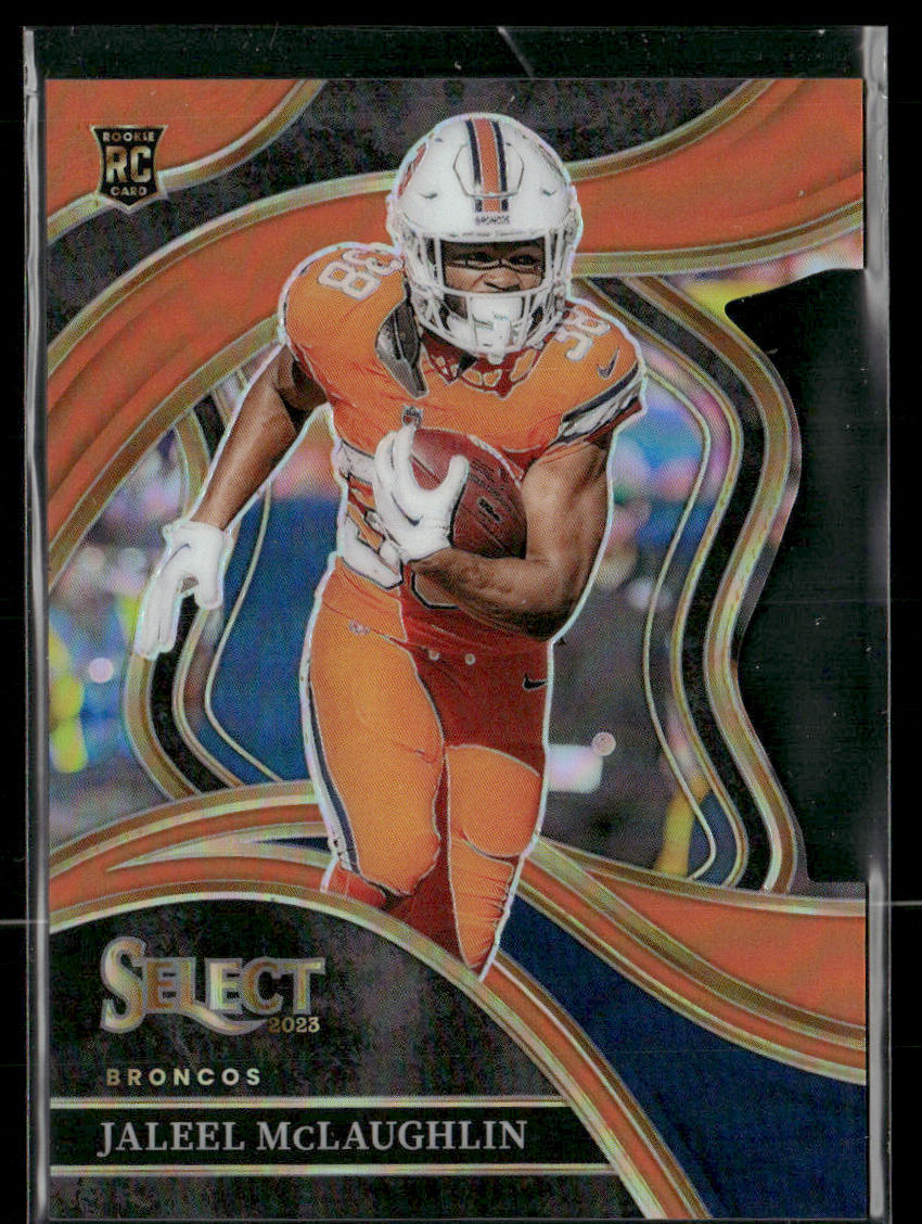 2023 Panini Select Jaleel McLaughlin #No. 265 Orange Die Cut 134/399