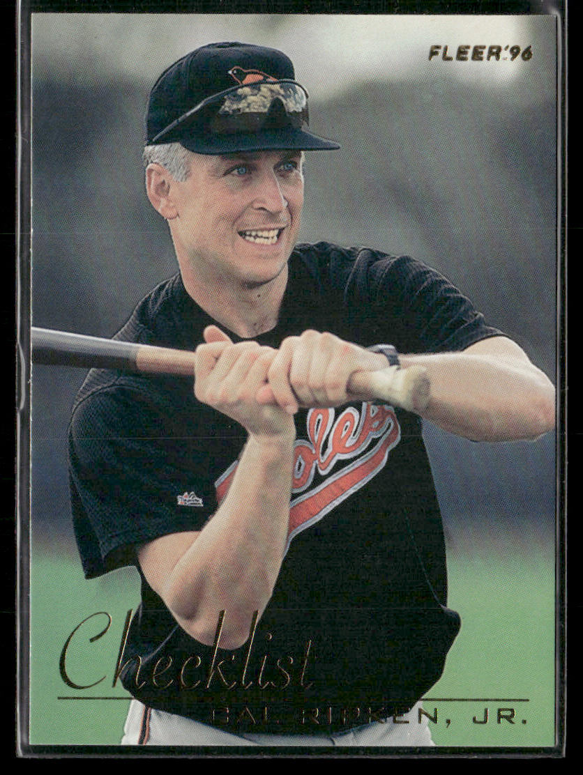 1996 Fleer Cal Ripken, Jr. #7 7/10