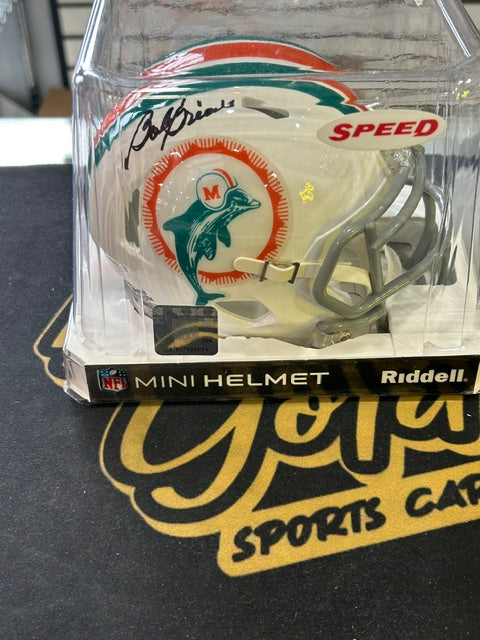 Bob Griese Miami Dolphins Signed Football Helmet.