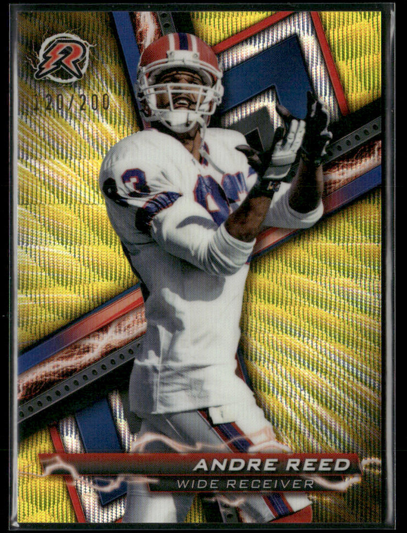 2023 Topps Composite Andre Reed #51 Resurgence Yellow Surge /200