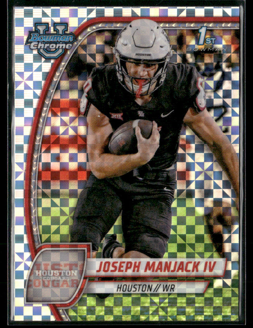 2024 Bowman Chrome University Joseph Manjack IV #107 XFractor