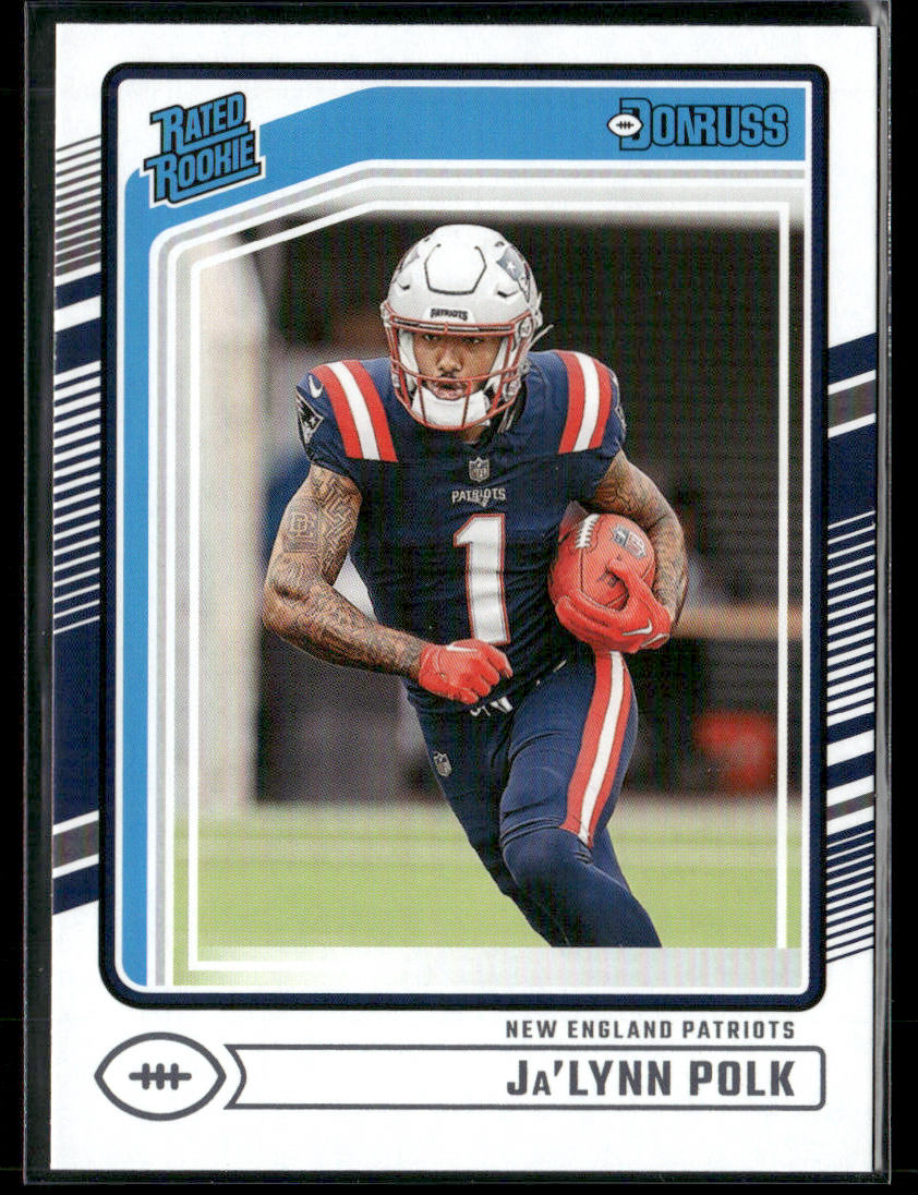 2024 Donruss Ja'Lynn Polk #373 Rated Rookie