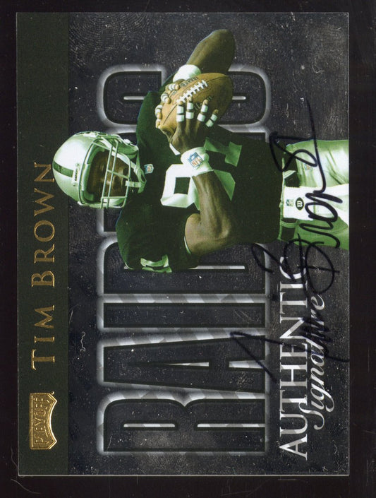 1998 Upper Deck Tim Brown Autograph #C122 /250