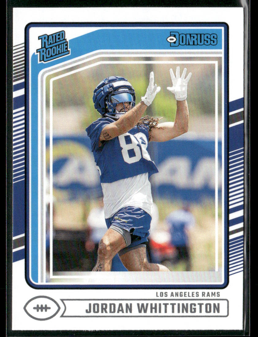 2024 Panini Donruss Jordan Whittington #352 Rated Rookie