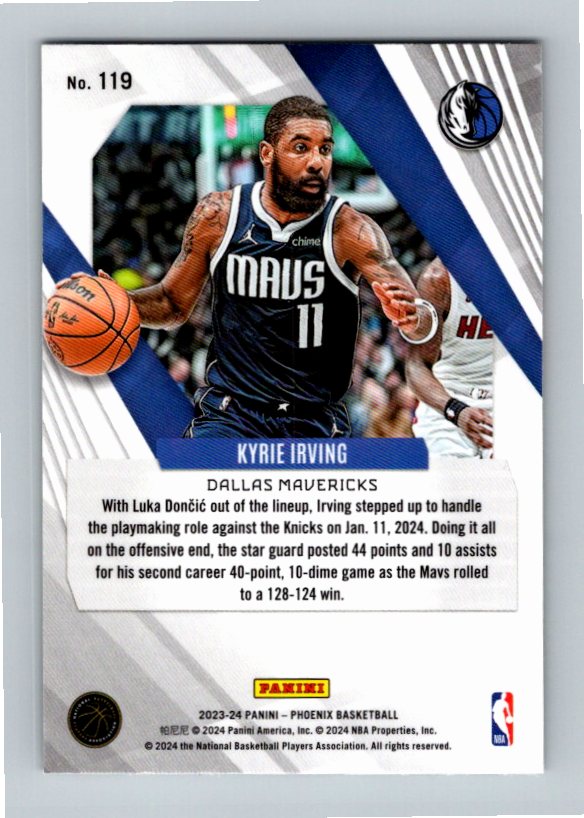 2023 Panini Phoenix Kyrie Irving #119