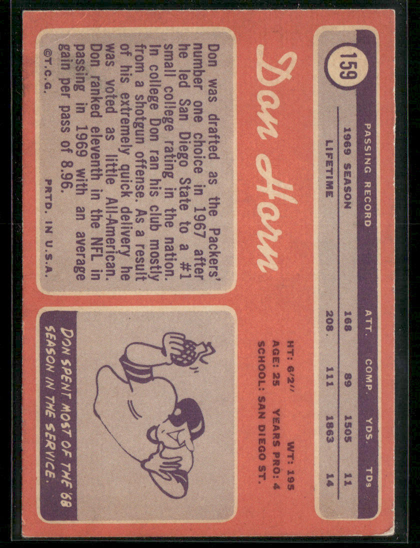 1970 Topps Don Horn #159