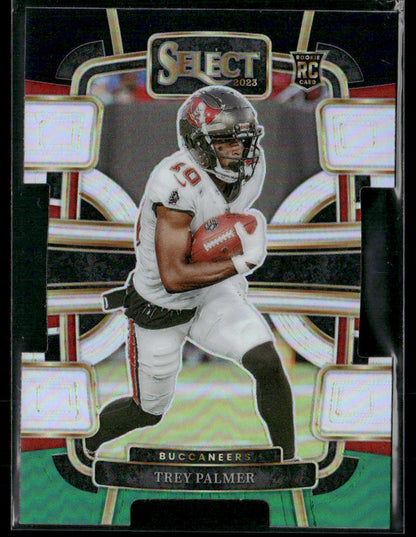 2023 Panini Select Trey Palmer #94 Black & Green Die-Cut Rookie