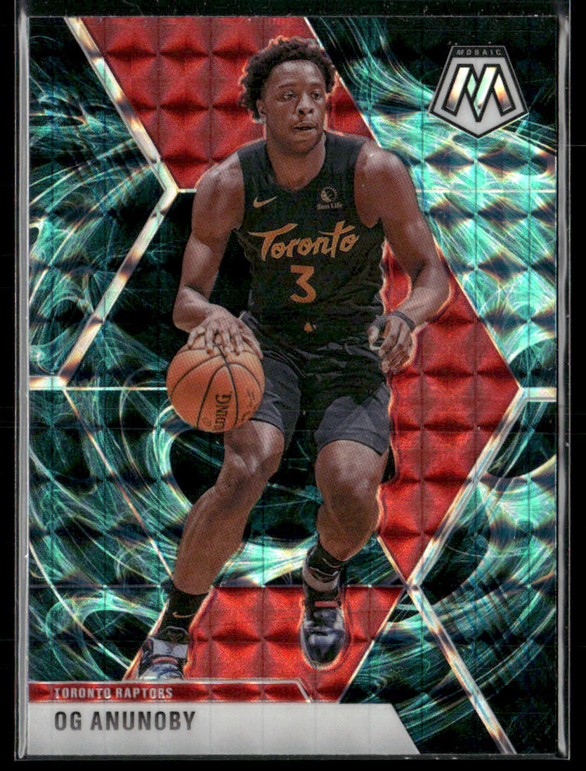 2019 Panini Mosaic OG Anunoby #39 Genesis Short Print