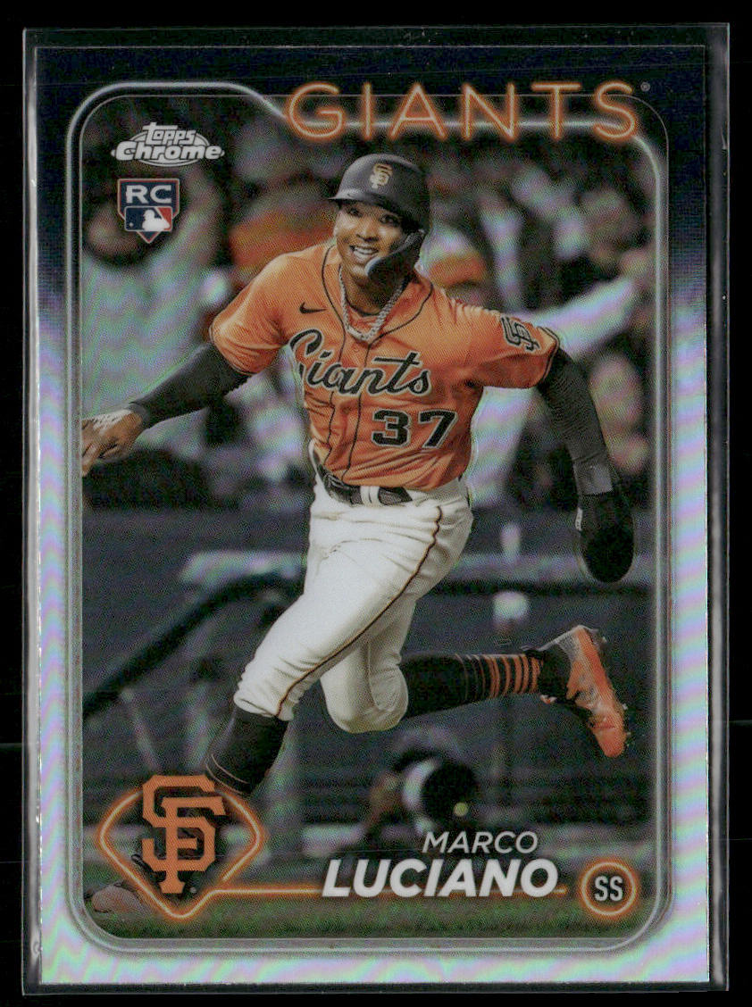 2024 Topps Chrome Marco Luciano #210 Refractor Rookie