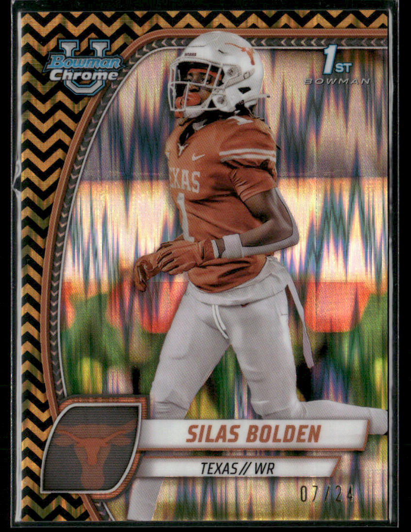 2024 Bowman Chrome University Silas Bolden #164 07/24