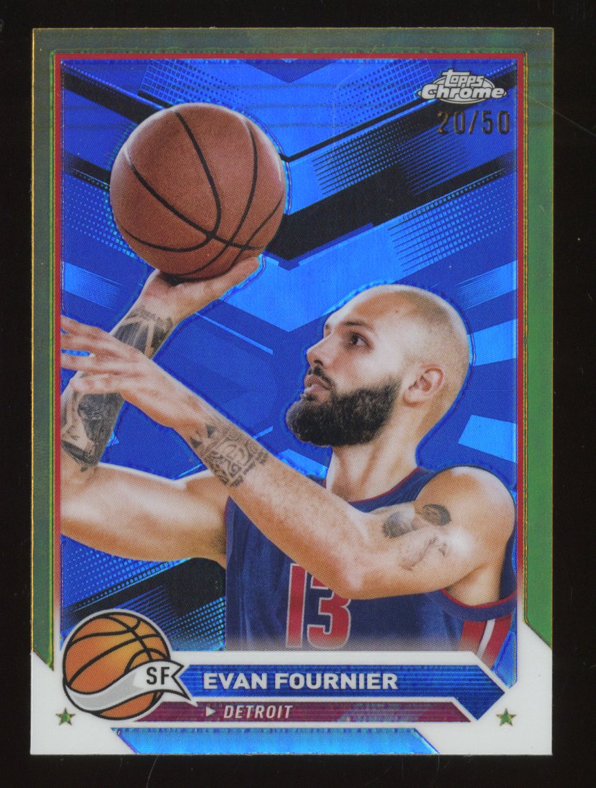 2023-24 Topps Chrome Evan Fournier #106 /50