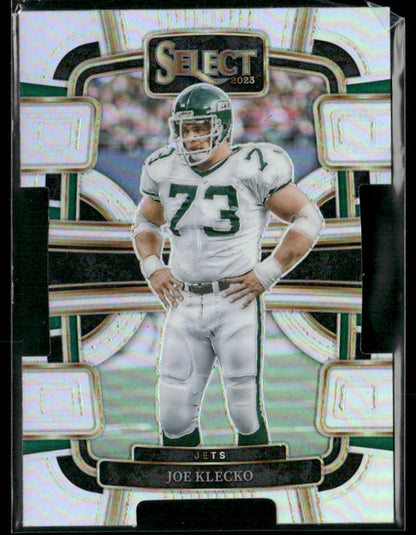 2023 Panini Select Joe Klecko #76 Silver Prizm Die Cut