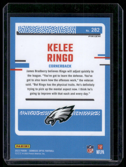 2023 Panini Donruss Optic Kelee Ringo #282 Pink Prizm Rated Rookie