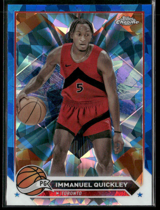 2024 Topps Chrome Sapphire Immanuel Quickley #131